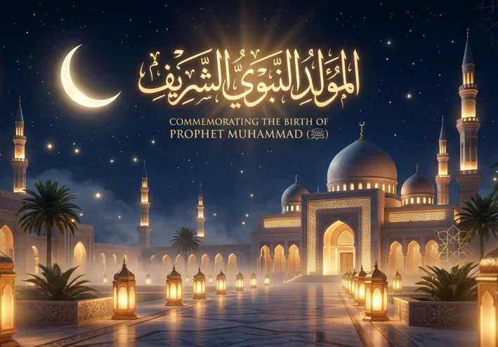 🌙✨ المولد النبوي الشريف.. يوم نفتكر فيه أعظم قدوة في حياتنا ❤️🕌