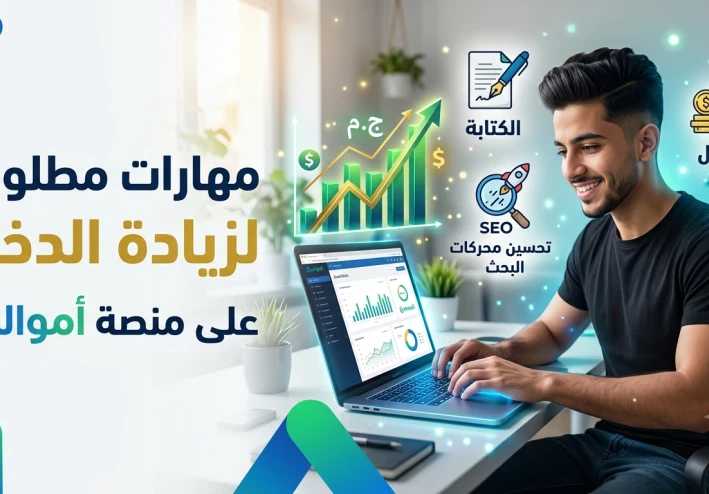 مهارات مطلوبة لزيادة الدخل و الربح على منصة أموالي