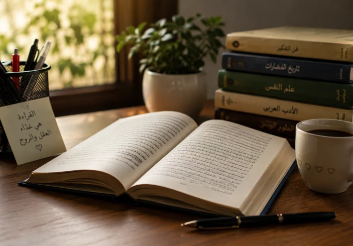 القراءة تُقرئكم السلام