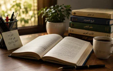 القراءة تُقرئكم السلام