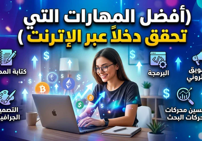 أفضل المهارات التي تحقق دخلًا عبر الإنترنت وكيف تختار المهارة المناسبة لك