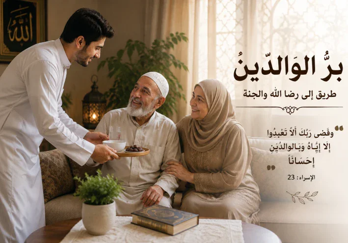 بر الوالدين في  الإسلام٠٠٠٠طريق رضا الله و دخول الجنة