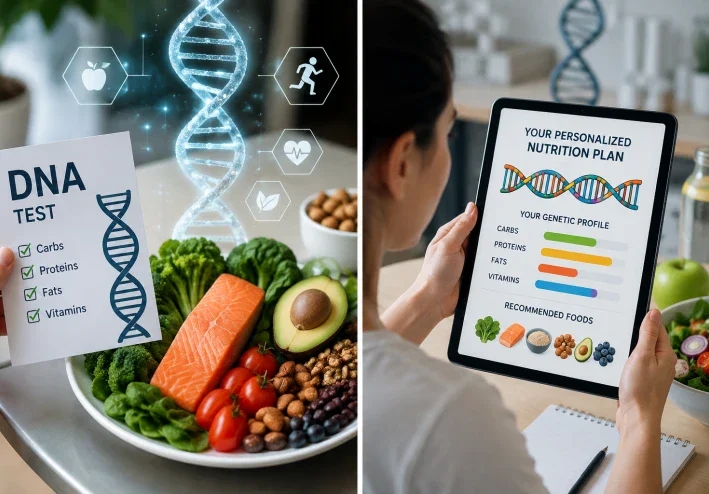 هل نظامك الغذائي مكتوب في جيناتك؟ الحقيقة الكاملة عن التغذية حسب DNA