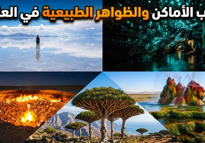 أغرب الأماكن والظواهر الطبيعية في العالم