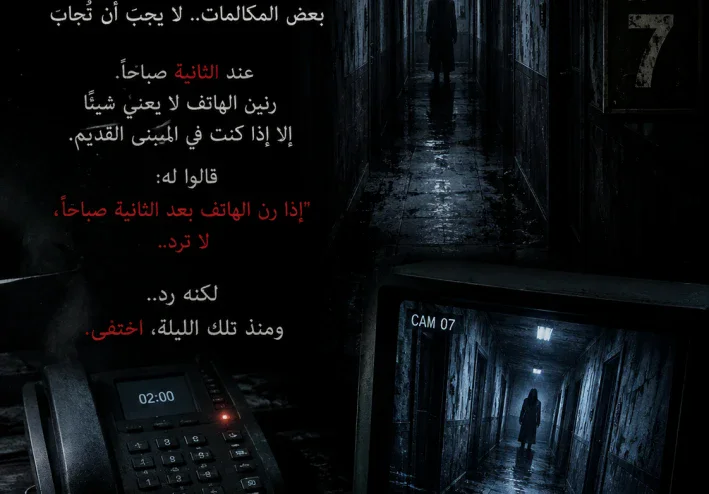 المكالمة الأخيرة من الدور السابع