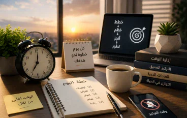 فن إدارة الوقت: كيف تنجز أكثر وتعيش بهدوء؟⁹