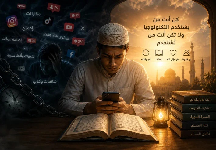 التأثير السلبي  للسوشيال ميديا  علي الاسلام