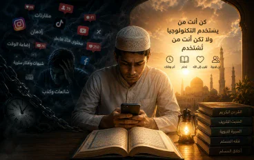 التأثير السلبي  للسوشيال ميديا  علي الاسلام 