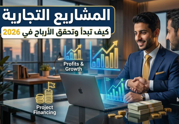 مشاريع تجارية ناجحة: دليل عملي لاختيار مشروع مربح والبدء من الصفر