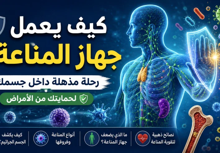 كيف يعمل جهاز المناعة؟ رحلة مذهلة داخل جسمك لحمايتك من الأمراض