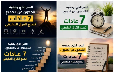 السر الذي يخفيه الناجحون عن الجميع... 7 عادات تصنع الفرق الحقيقي