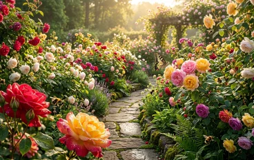 الورد.. عندما تتحدث الطبيعة بلغة الحب والجمال 🌹