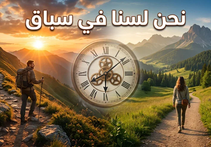 نحن لسنا في سباق