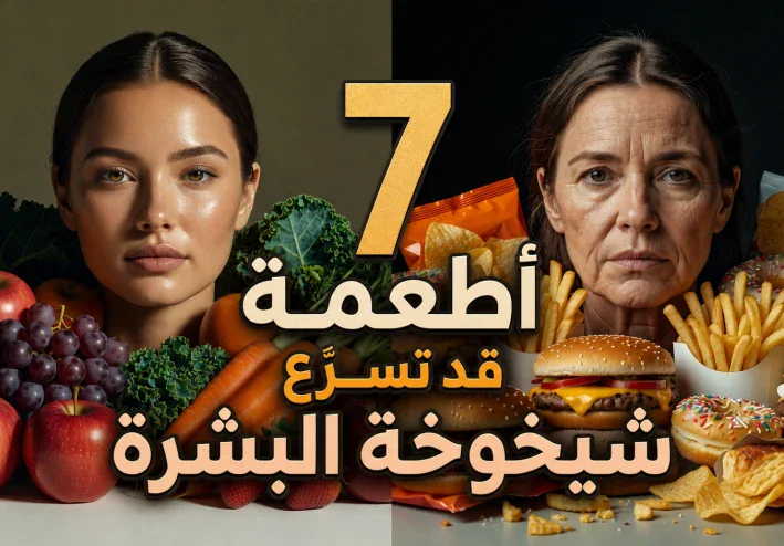 7 أطعمة قد تسرّع شيخوخة البشرة.. تعرّف إلى البدائل الصحية للحفاظ على نضارتها