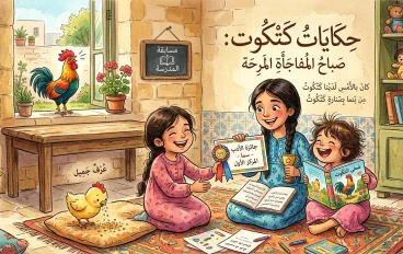 ​حكاية الكتكوت العجيب: كيف تحوّل حزن "ضحى" إلى قصيدة فائزة؟ | قصص أطفال ملهمة