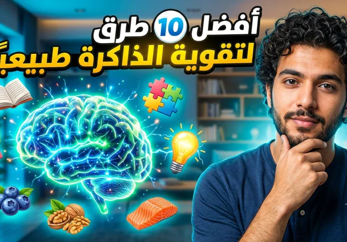 أفضل 10 طرق لتقوية الذاكرة بشكل طبيعي