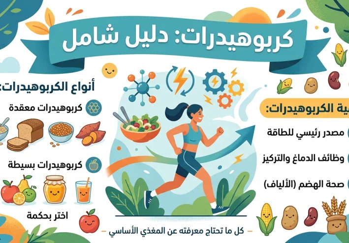 الكربوهيدرات :وظائفها واهميتها