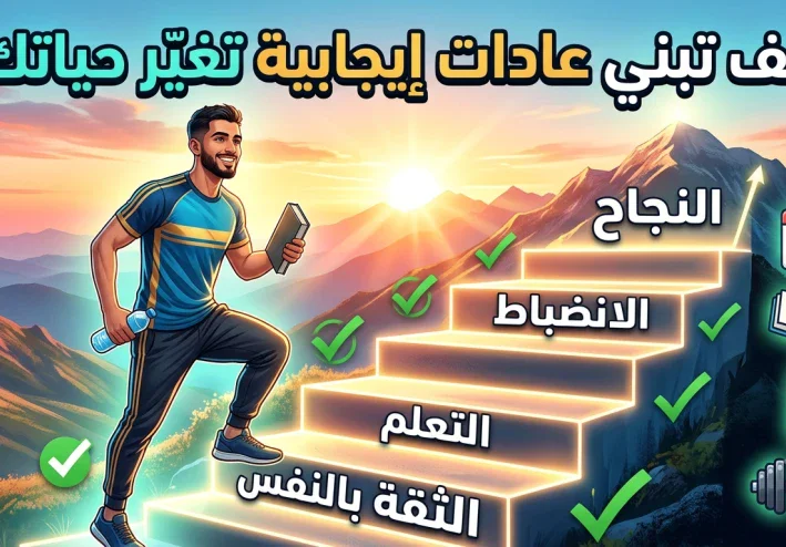 كيف تبني عادات إيجابية تغيّر حياتك كلها؟