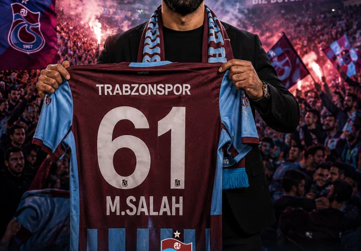 لماذا ارتدى محمد صلاح الرقم 61؟ السر وراء زلزال انضمامه لطرابزون سبور وكواليس الهروب من جحيم ليفربول
