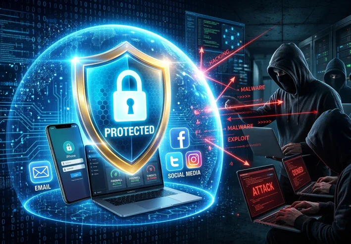 كيف تحمي حساباتك من الاختراق؟ 10 خطوات فعالة للحفاظ على بياناتك آمنة