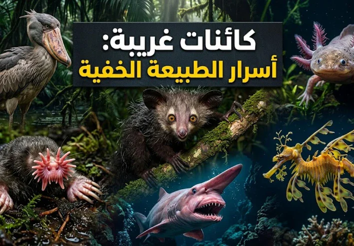 أغرب الحيوانات في العالم: 15 مخلوقًا ستندهش من شكلها وقدراتها