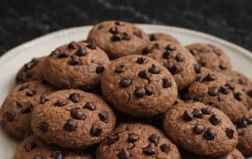 طريقه عمل الكوكيز شوكولاتة في البيت 