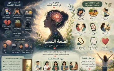 🧠 عندما يصرخ عقلك بصمت... لماذا أصبحت الصحة النفسية أهم من أي وقت مضى؟ 💙✨
