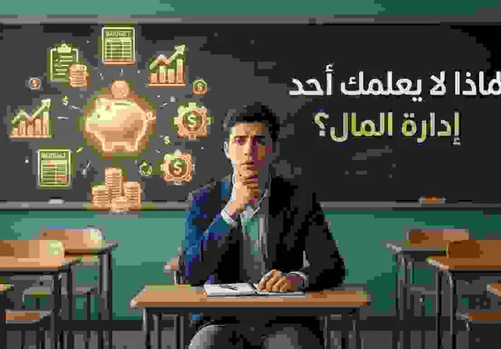 لماذا لا يعلمك أحد إدارة المال؟