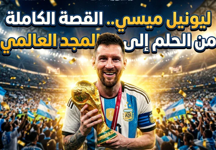 ليونيل ميسي: القصة الكاملة من الحلم إلى المجد العالمي