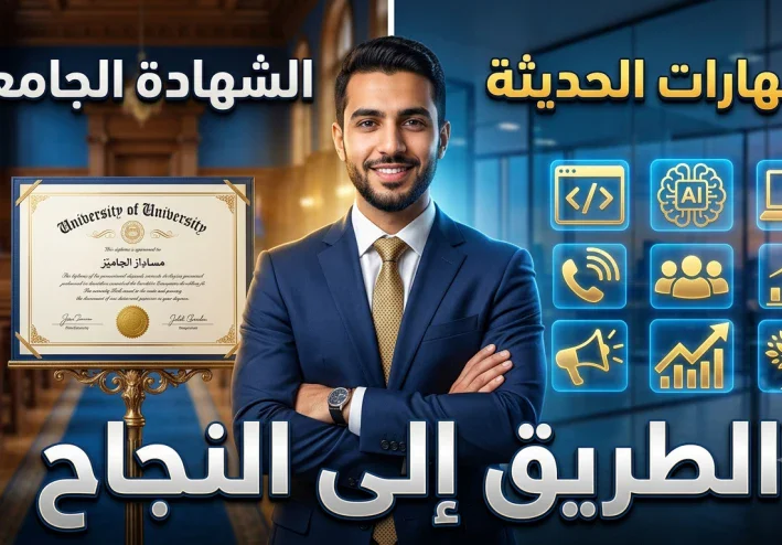 أهمية اكتساب المهارات بجانب الشهادة: مفتاح النجاح في سوق العمل الحديث