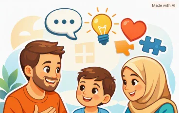 مهارات التواصل بين الآباء والأبناء