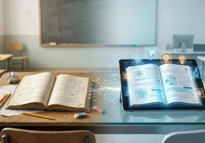 من الكتاب الورقي إلى الكتاب الإلكتروني.. عندما انتقلت المعرفة إلى الشاشة /  رحلة التكنولوجيا في التعليم -| الحلقة الثانية