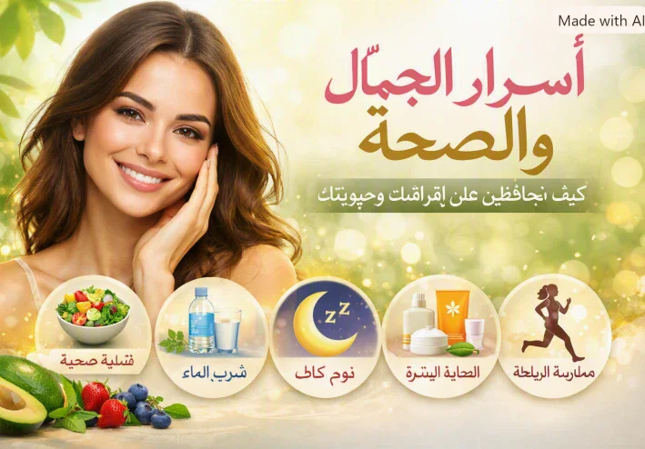 أسرار الجمال الطبيعي: كيف تحافظين على إشراقتك كل يوم