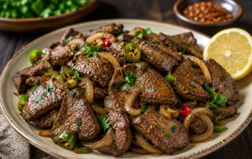 طريقة عمل الكبدة الاسكندراني في المنزل مثل المطاعم 