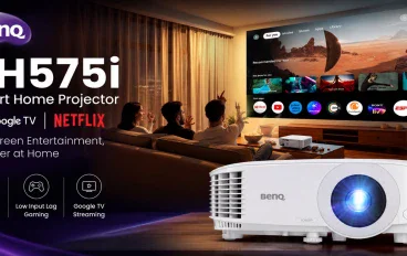 BenQ ﺗﻘدم اﻟﺗرﻓﯾﮫ اﻟﺳﺎطﻊ ﻋﻠﻰ اﻟﺷﺎﺷﺔ اﻟﻛﺑﯾرة إﻟﻰ ﻏرف اﻟﻣﻌﯾﺷﺔ ﻣﻊ ﺟﮭﺎز اﻟﻌرض TH575i اﻟﺟدﯾد