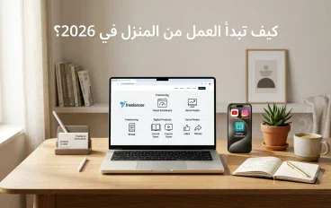 كيف تبدأ العمل من المنزل في 2026؟ 7 طرق حقيقية لتحقيق دخل إضافي عبر الإنترنت