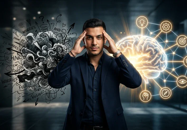 كيف تتحكم في أفكارك بدلًا من أن تتحكم أفكارك فيك؟