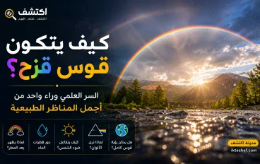 كيف يتكون قوس قزح؟ السر العلمي وراء واحد من أجمل المناظر الطبيعية