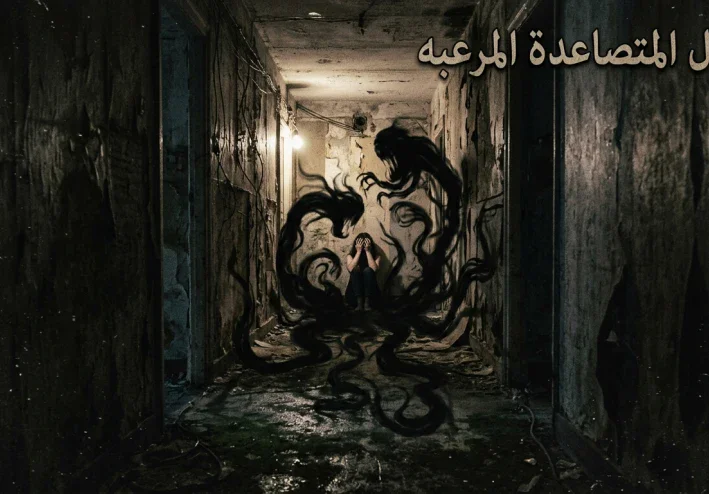 الظلال المتصاعدة المرعبه