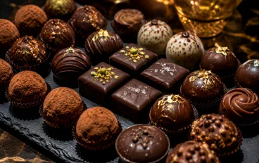 الشوكولاتة المكشوفة (Praticals & Truffles): الفخامة المفتوحة وأسرار الصنعة الرفيعة