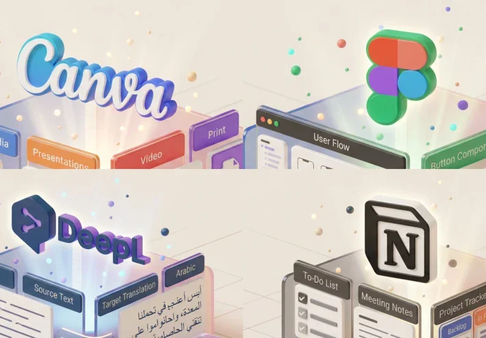 السرية للإنترنت: مواقع هتوفر عليك سنين تعب في التصميم والترجمة وإدارة الشغل! 🚀🔥