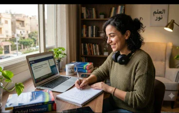 كيف تتعلم الإنجليزية من المنزل بدون كورسات؟ خطة عملية من الصفر إلى الطلاقة