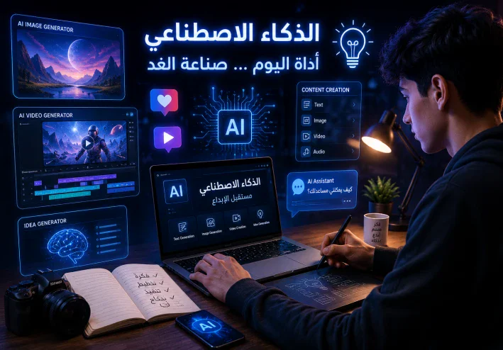 🤖📱 7 استخدامات عملية للذكاء الاصطناعي في صناعة المحتوى من الهاتف