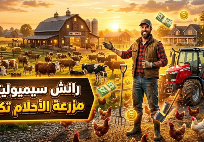 Ranch Simulator: رحلة بناء مزرعة الأحلام من الصفر في عالم مفتوح مليء بالتحديات