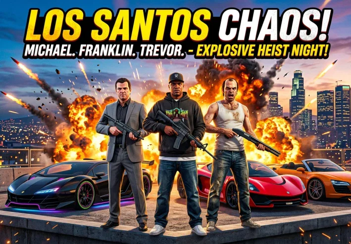 GTA 5: لماذا ما زالت أعظم لعبة عالم مفتوح بعد أكثر من عقد من إصدارها؟