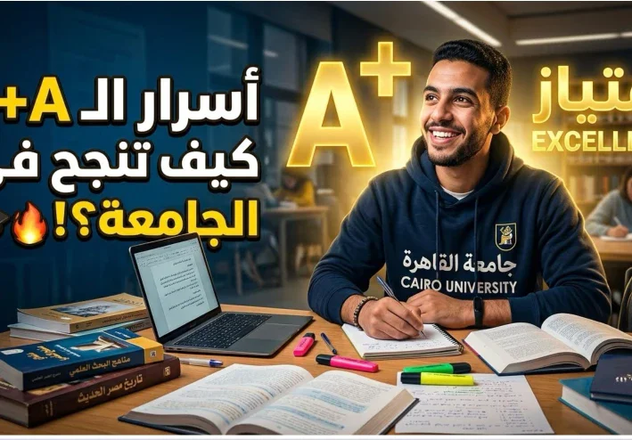 7 تريكات لو عملتهم هتقرّب جدًا من تقدير الامتياز في الجامعة 🔥