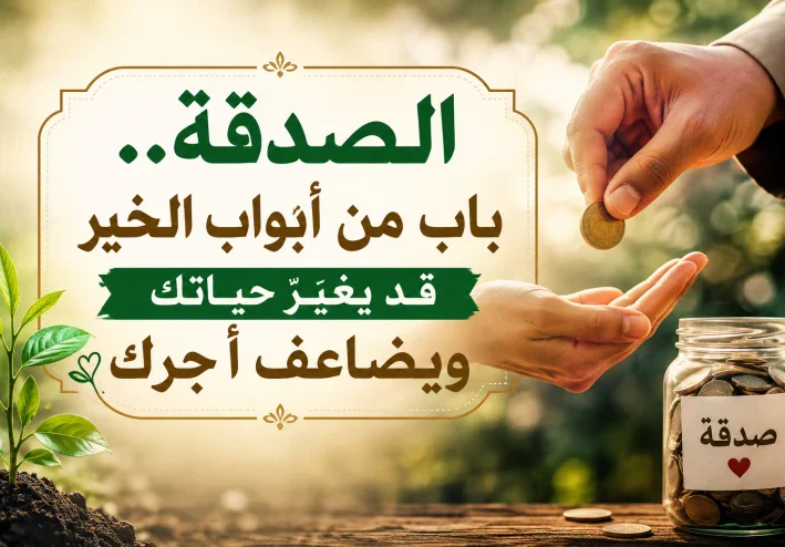 "الصدقة.. باب من أبواب الخير قد يغيّر حياتك ويضاعف أجرك"