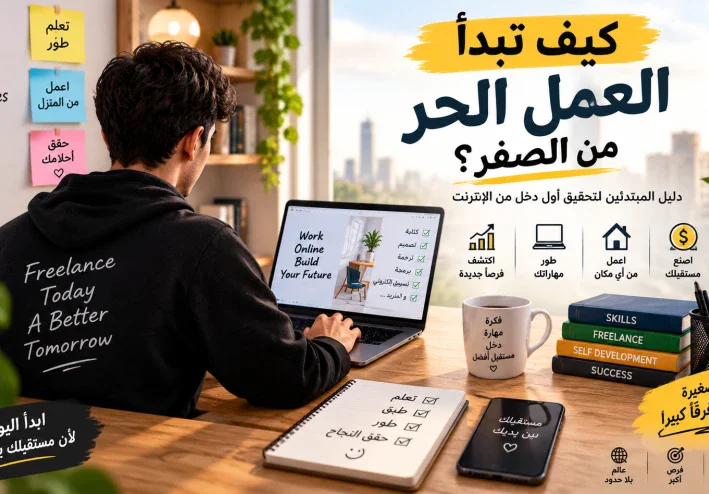 كيف تبدأ العمل الحر من الصفر