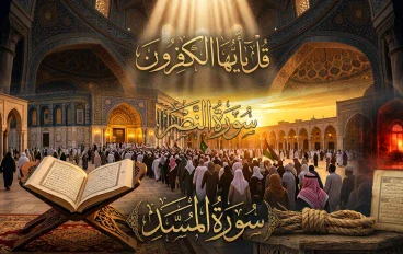 تفسير سورة الكافرون وسورة النصر و سورة المسد