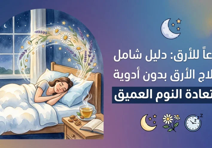 وداعاً للأرق: دليل شامل لـ علاج الأرق بدون أدوية واستعادة النوم العميق
